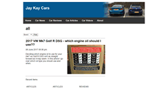 Desktop Screenshot of jaykaycars.com
